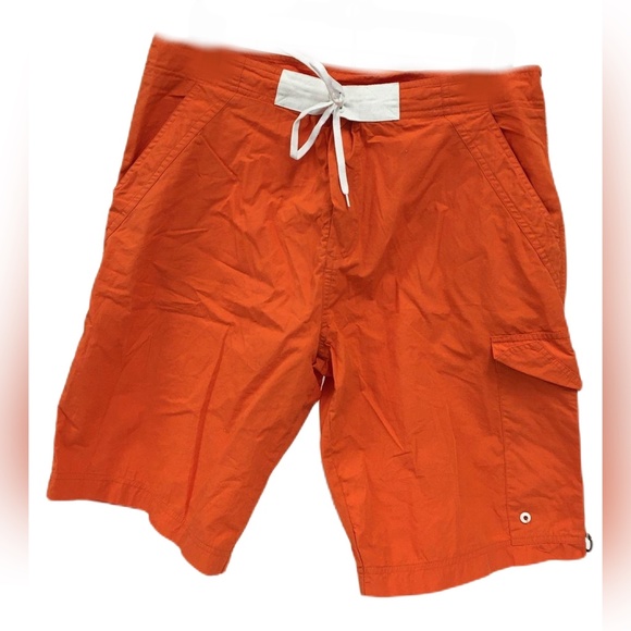 Burberry London Men's Orange Swim Trunks - Size L - COA - Picture 14 of 15